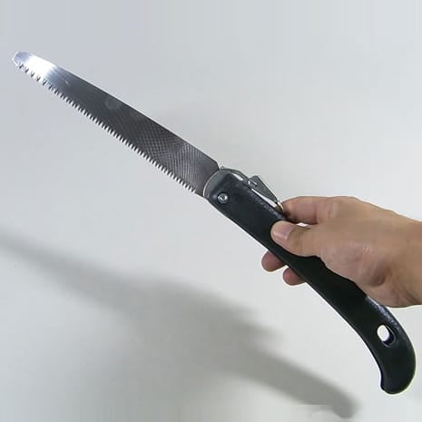 魚種 園芸用替え刃式鋸 全長 400mm / 刃渡り 180mm No.3671