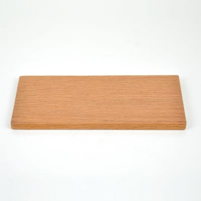 盆栽花台 レッドオーク 長方形 薄型 7号 幅22cm×奥行10cm×高さ1cmを