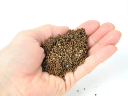 豆盆栽の土【極小粒1mm-S】 オリジナル配合  重さ:700g  内容量:0.8L
