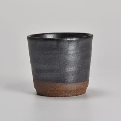黒マットミニ鉢 3号