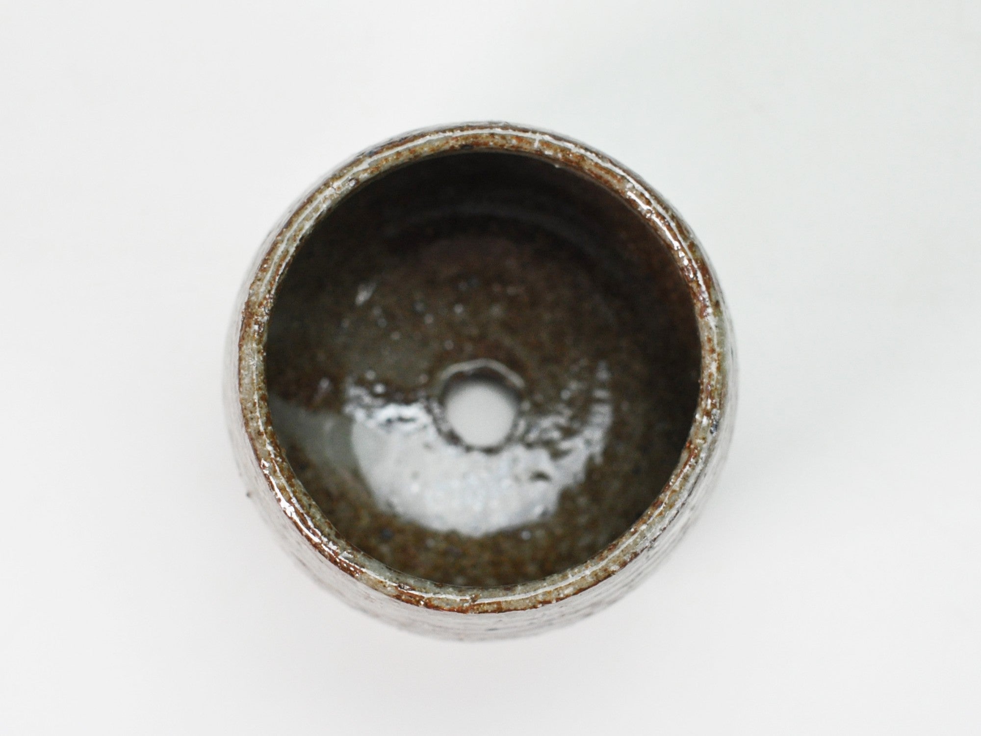 美濃焼 盆栽鉢 タイコ鉢 3号 灰釉 幅8.8cm×高さ8.3cmの販売｜盆栽妙