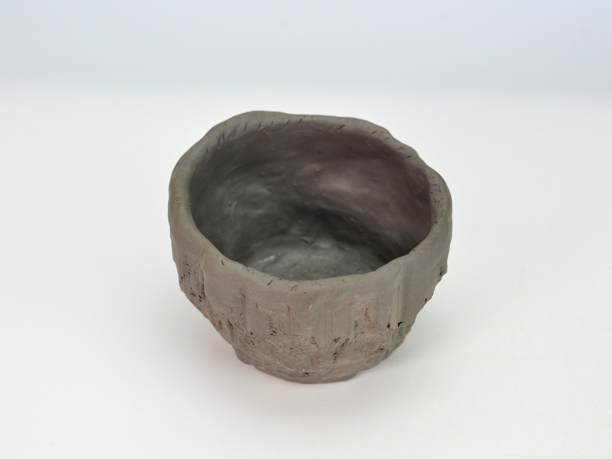 万古焼】 ウ泥 4号 岩鉢 幅12cm×高さ9cmの販売｜盆栽妙 – 盆栽妙 本店