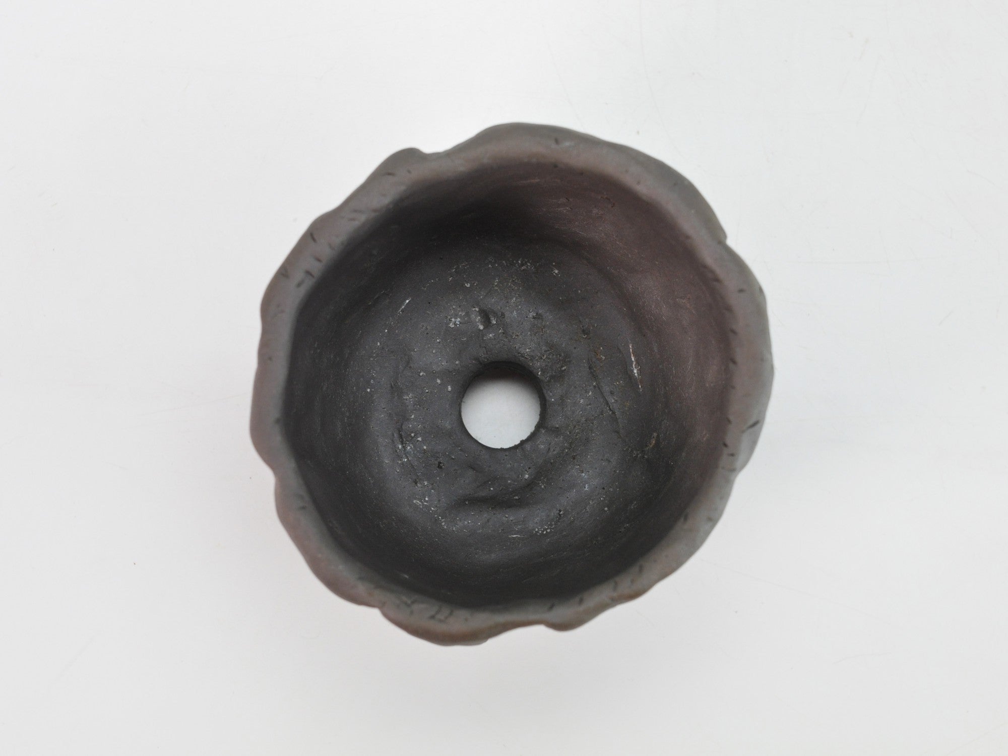 万古焼】 ウ泥 4号 岩鉢 幅12cm×高さ9cmの販売｜盆栽妙 – 盆栽妙 本店