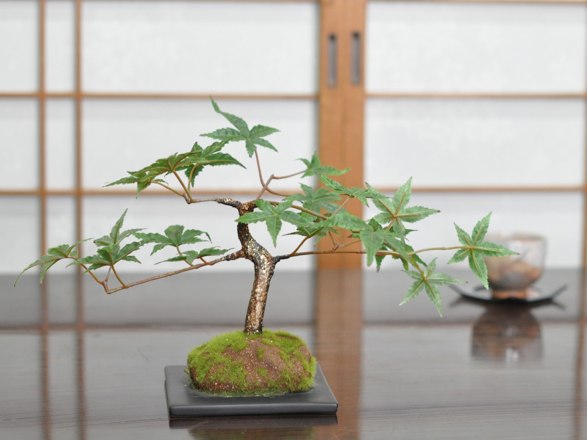 造花盆栽 もみじの販売｜盆栽妙 – 盆栽妙 本店
