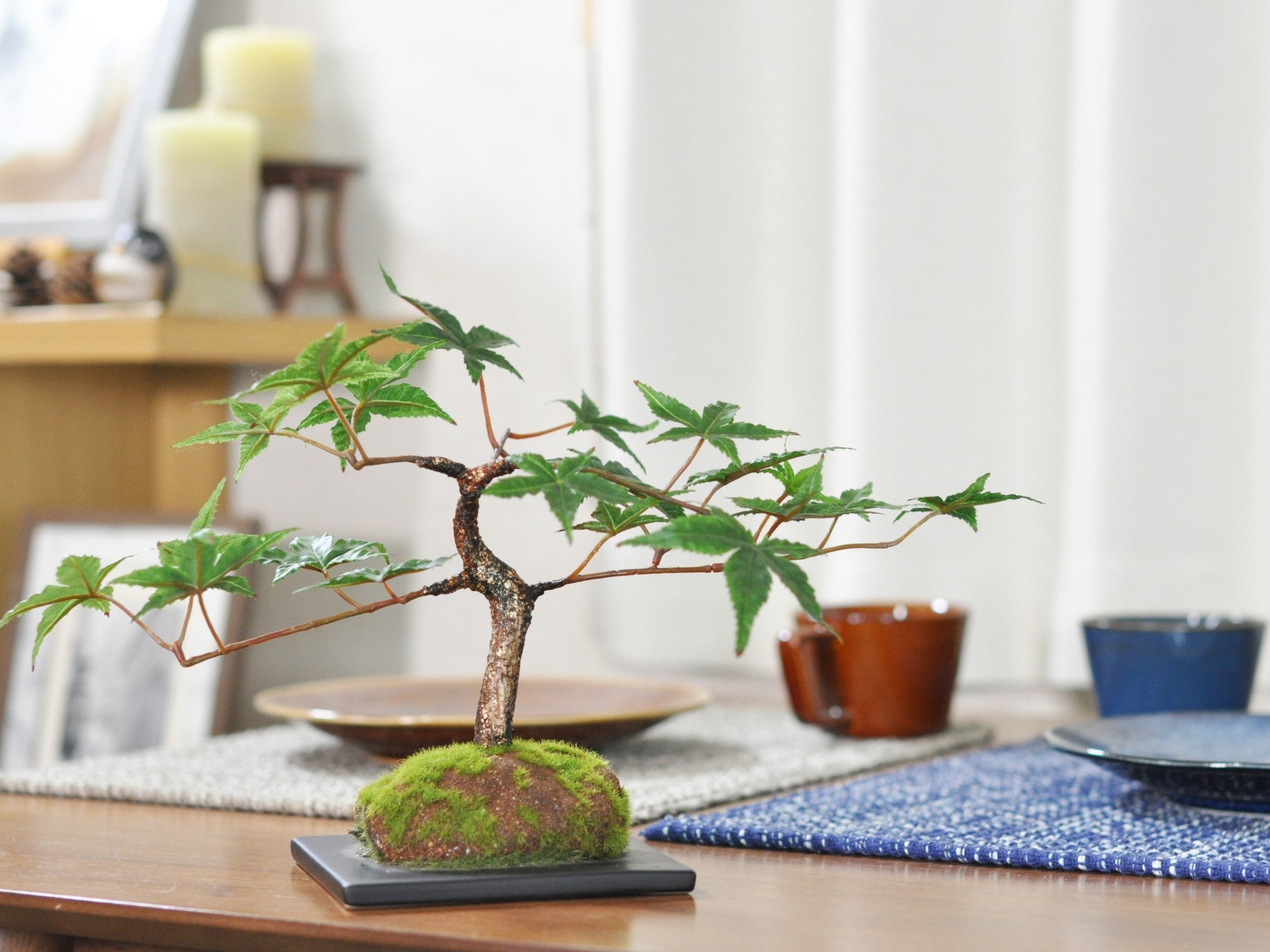造花盆栽 もみじの販売｜盆栽妙 – 盆栽妙 本店