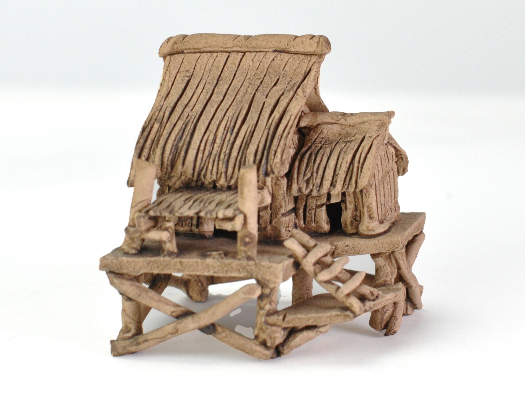 陶器の置物 フィギュア 水上の広い家の販売｜盆栽妙 – 盆栽妙 本店