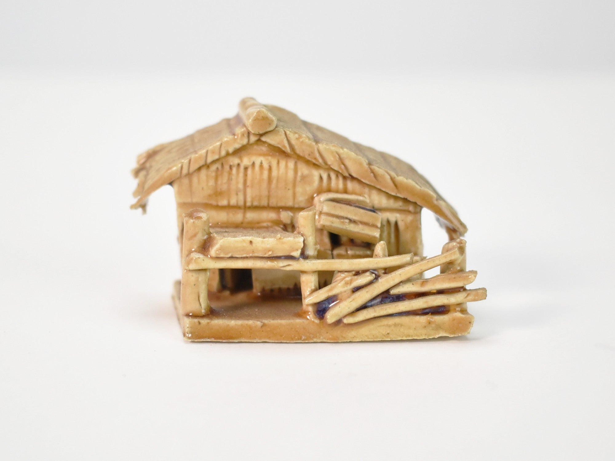 陶器の置物 フィギュア 古い家の販売｜盆栽妙 – 盆栽妙 本店