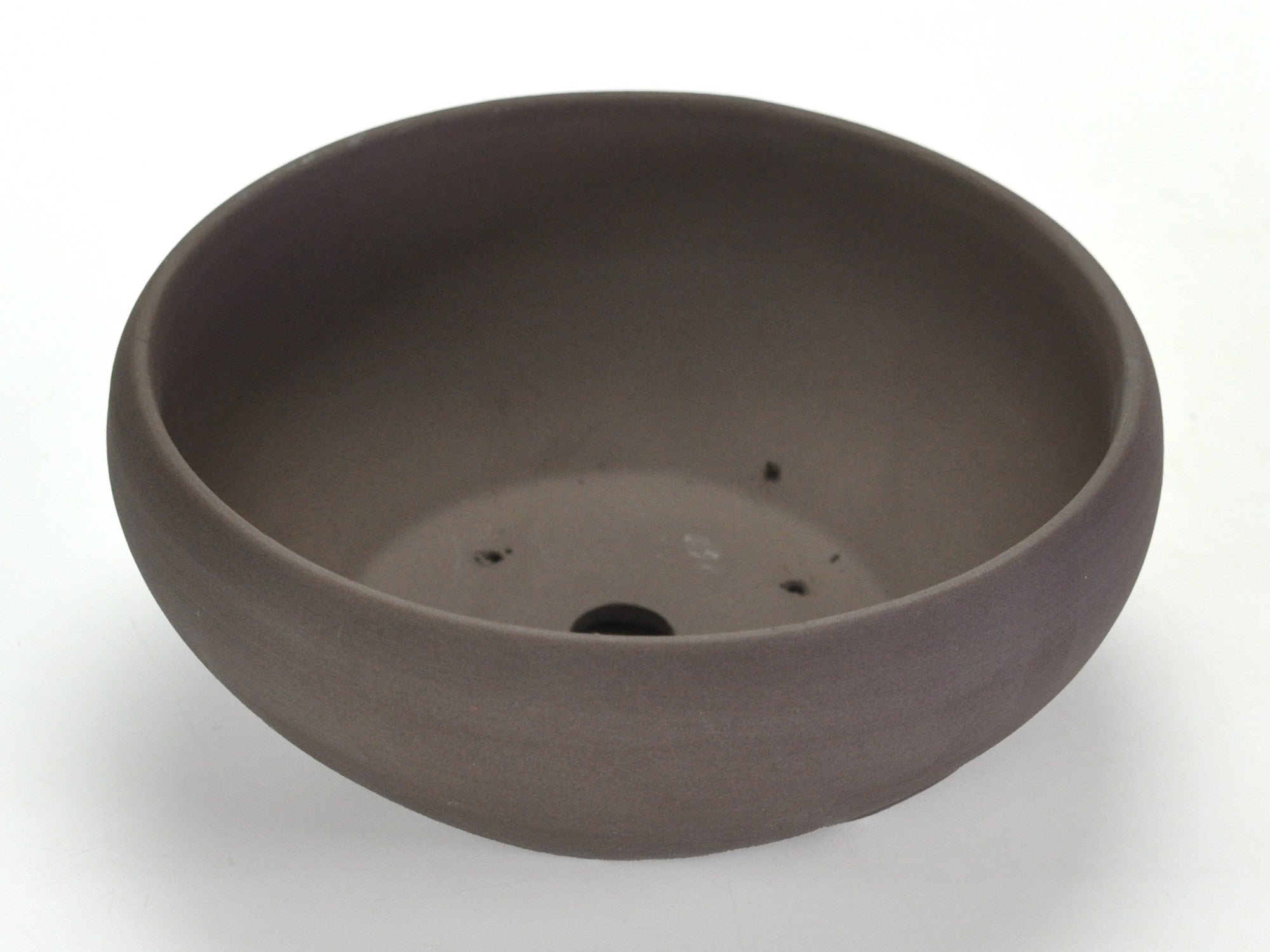 瀬戸焼 ウ泥6号鉄鉢 幅19cm奥行き19cm高さ7.7cmの販売｜盆栽妙
