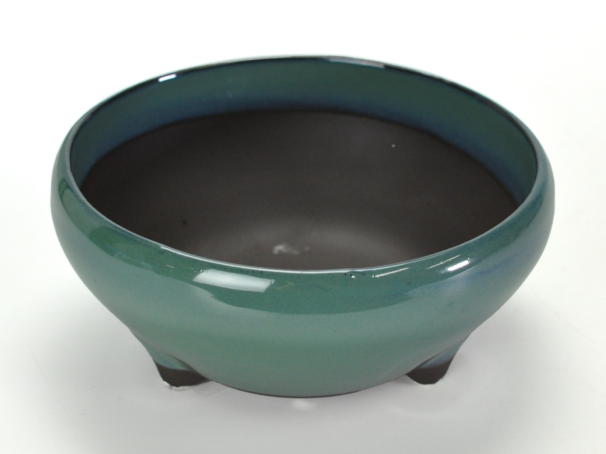 瀬戸焼 オリベ5号鉄鉢 幅15.7cm奥行き15.7cm高さ6.7cmの販売｜盆栽妙