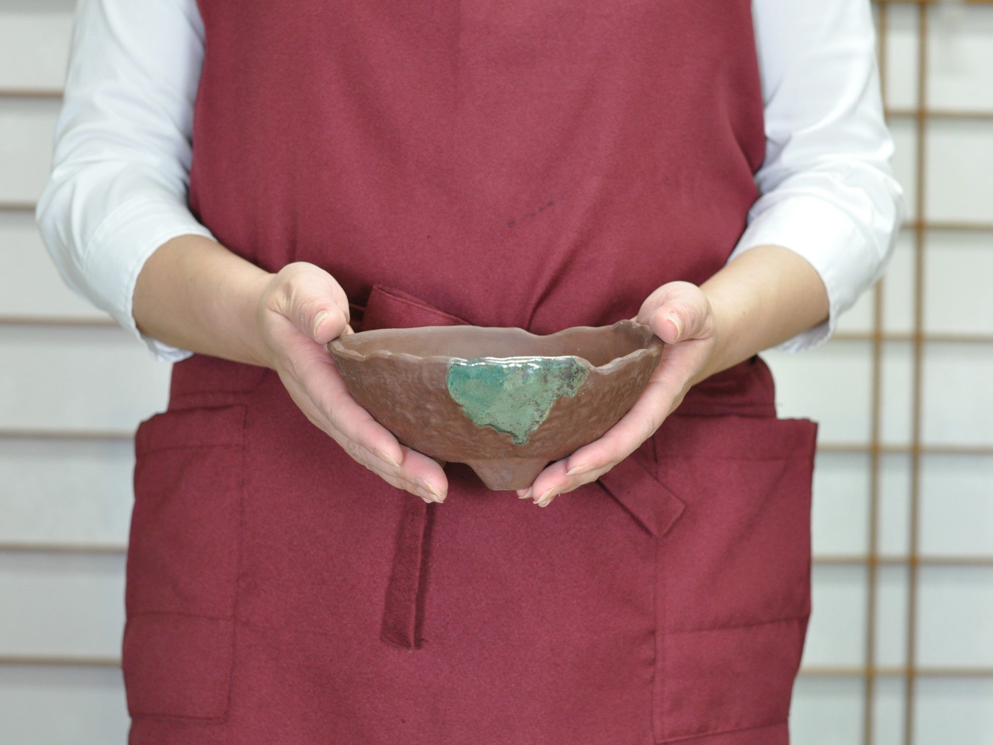 万古焼 紫泥 玉露碗 五客揃 玉露 茶碗 5客 （無地）」の商品詳細｜舞妓