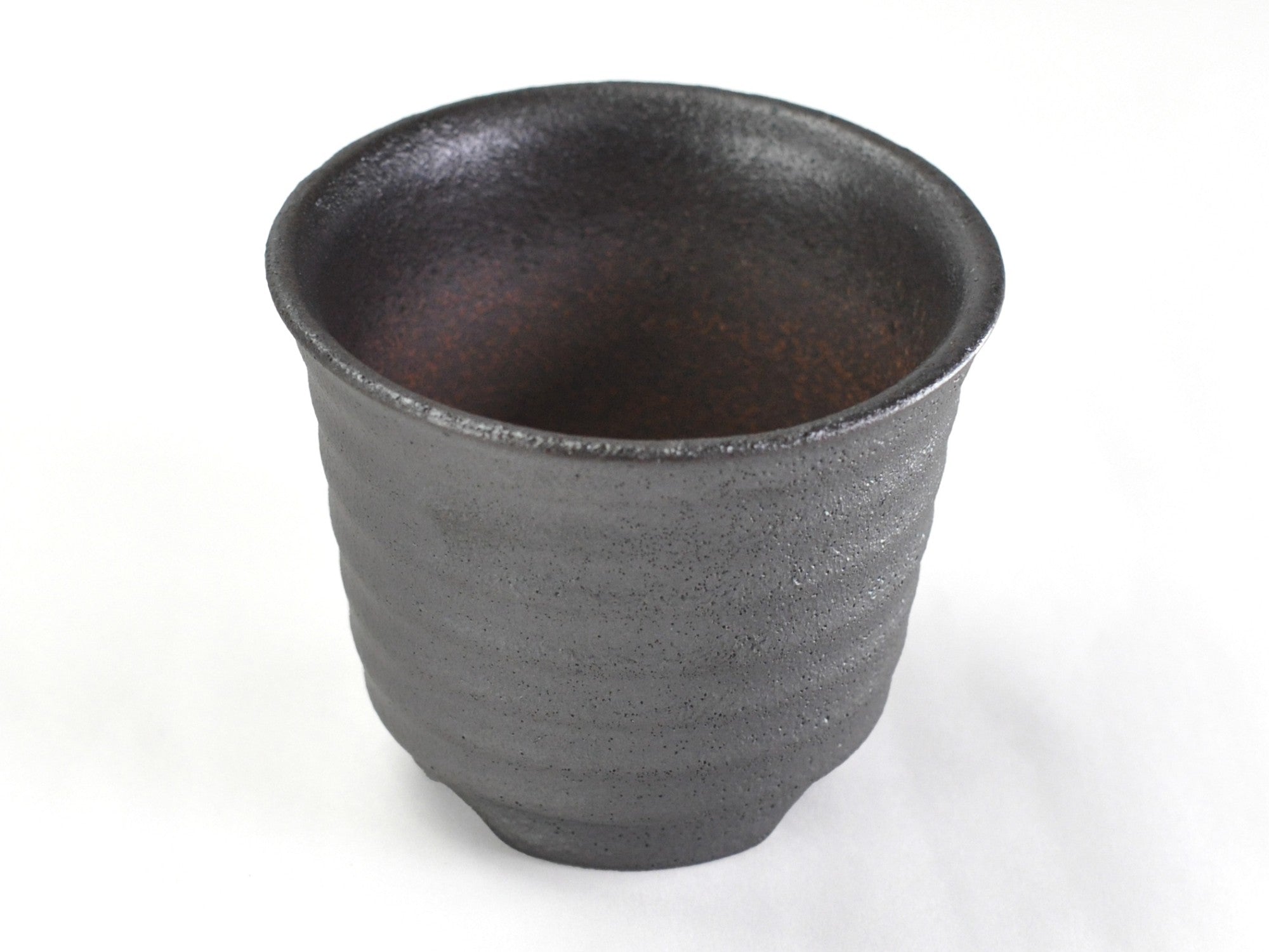 万古焼 黒3号六平 幅9.2cm奥行9.2cm高さ7.5cmの販売｜盆栽妙 – 盆栽妙 本店