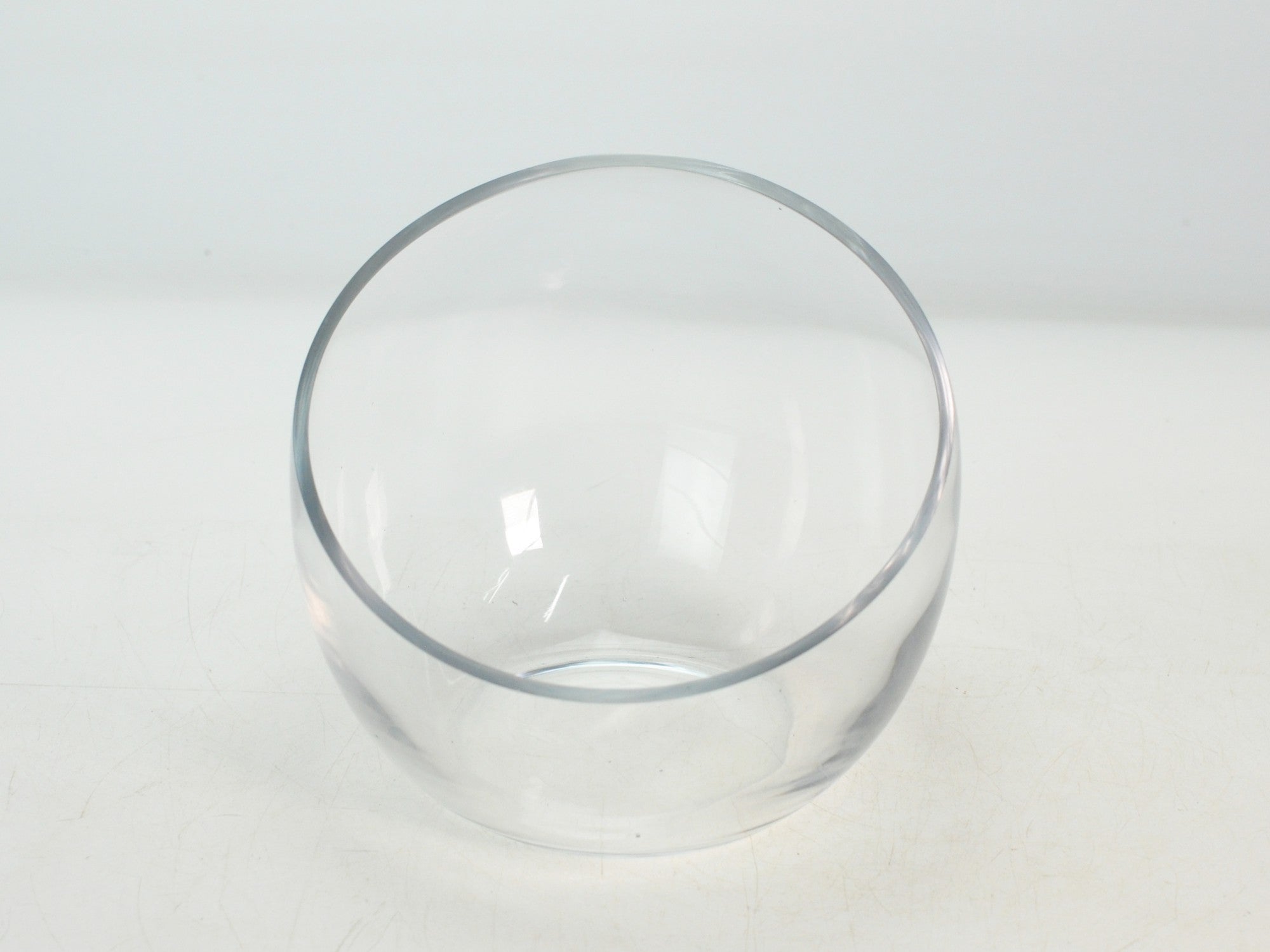 ガラスベース斜めカット直径約17cm×高さ7cm～16cmの販売｜盆栽妙