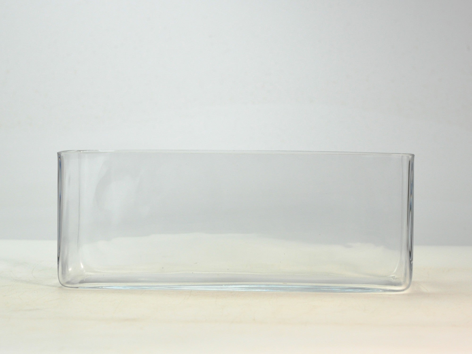 透明ガラス 水盆 約30cm ガラスベース クリア長方形幅約30cm奥行9cm×高さ11cmの販売