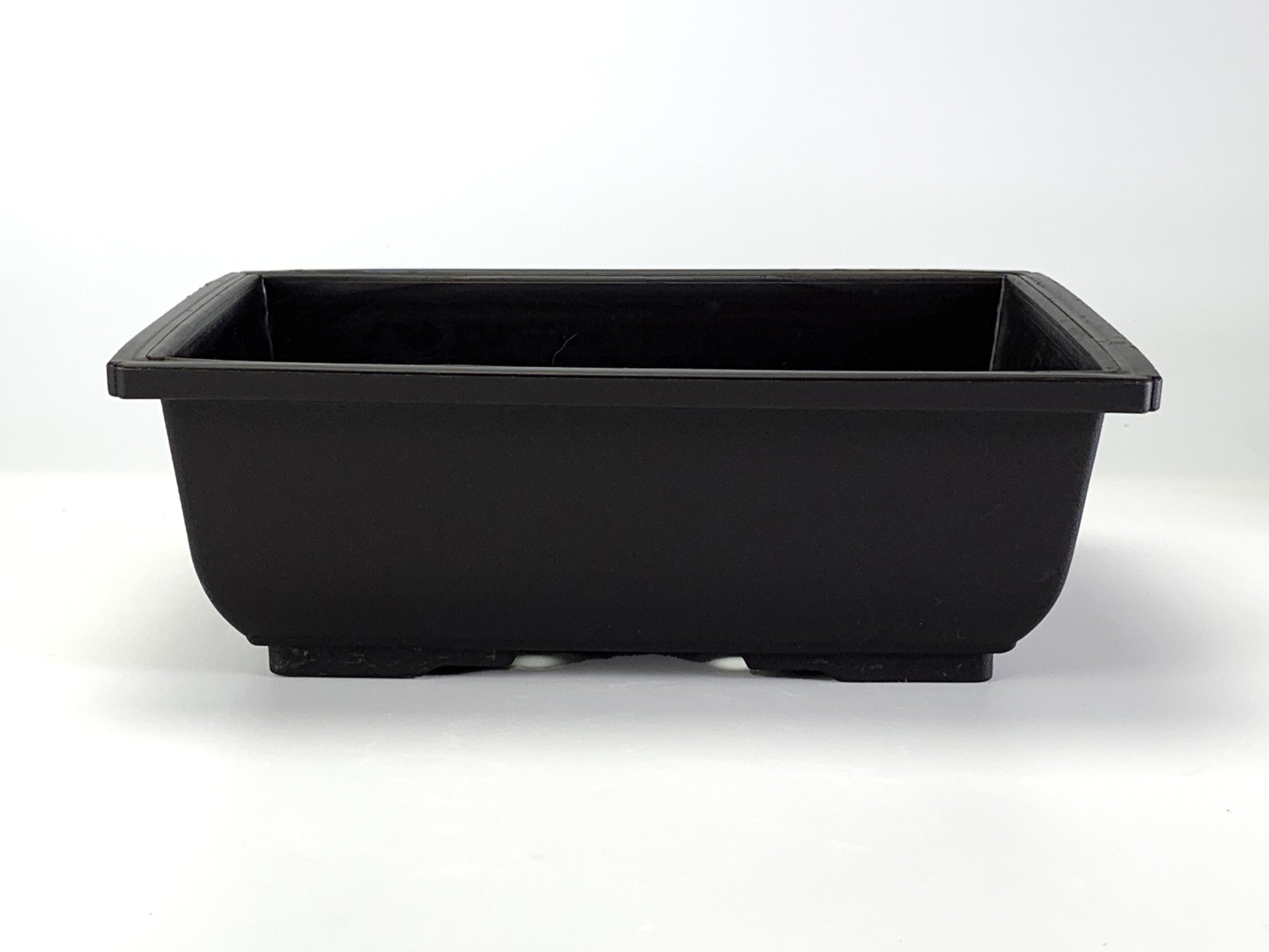 プラ鉢 7.5号 長角鉢 こげ茶 幅23.5cm×奥行17.6cm×高さ7.9cm の販売