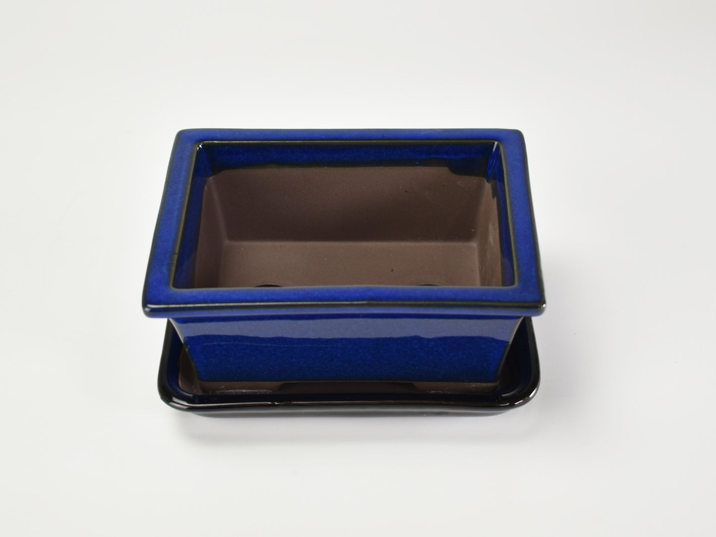 【萬古焼】生子 4.5号長角切足 受け皿付き