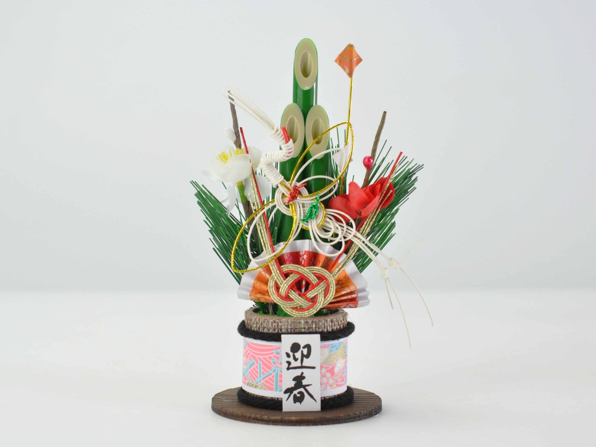 造花 卓上門松 ミニ 高さ15cmの販売｜盆栽妙 – 盆栽妙 本店