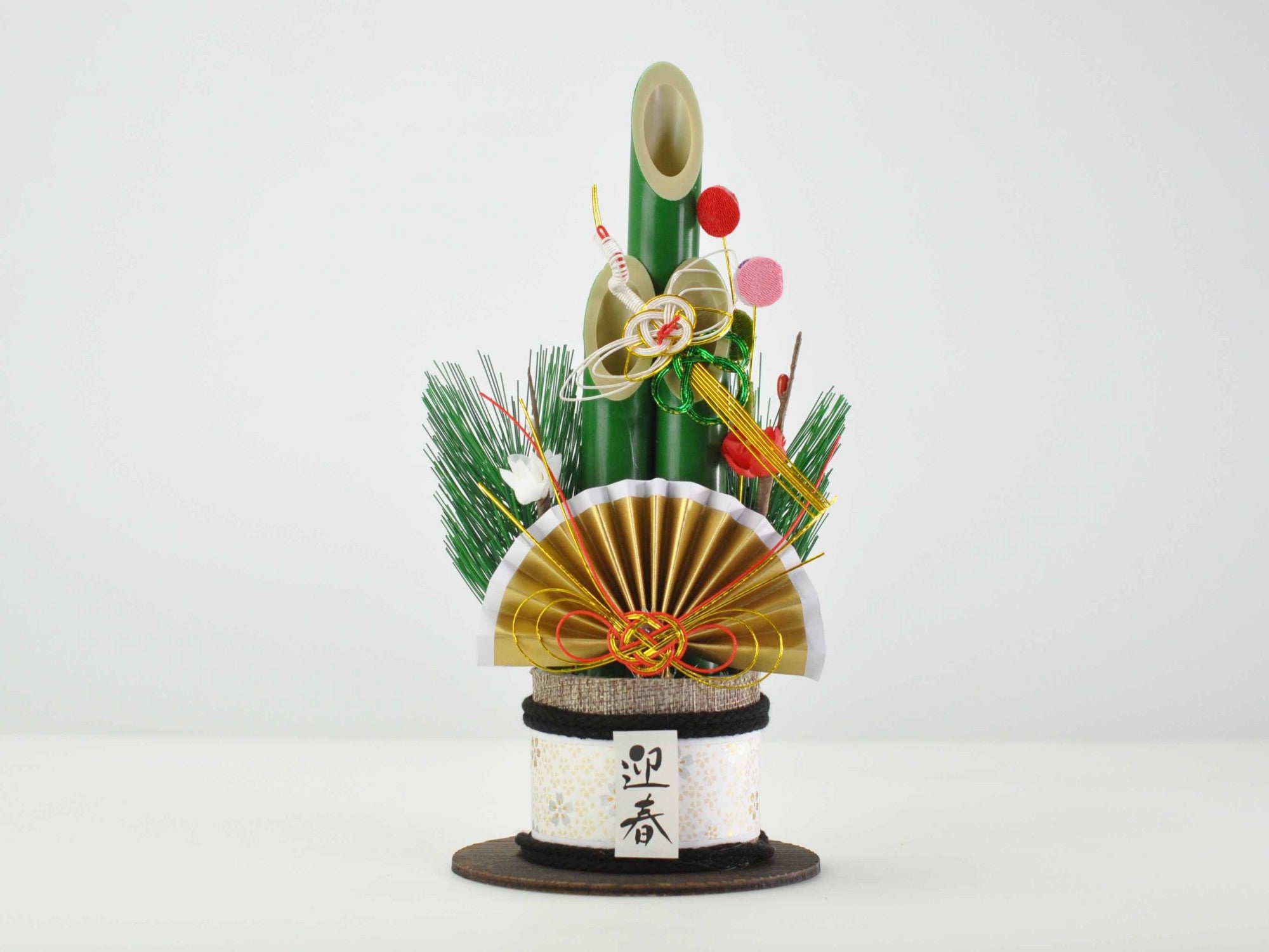 造花 卓上門松 中 高さ26cmの販売｜盆栽妙 – 盆栽妙 本店