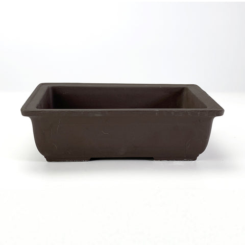 万古焼 ウ泥長角マド入 6号 幅19.5cm×奥行き14cm×高さ6cm