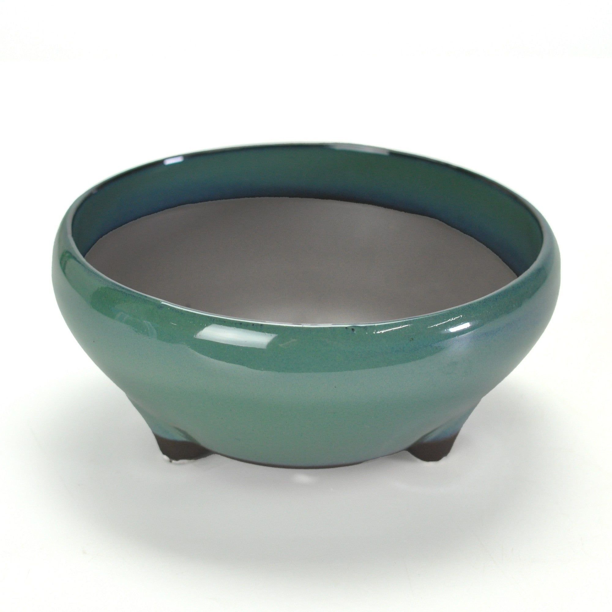 瀬戸焼 オリベ5号鉄鉢 幅15.7cm奥行き15.7cm高さ6.7cmの販売｜盆栽妙