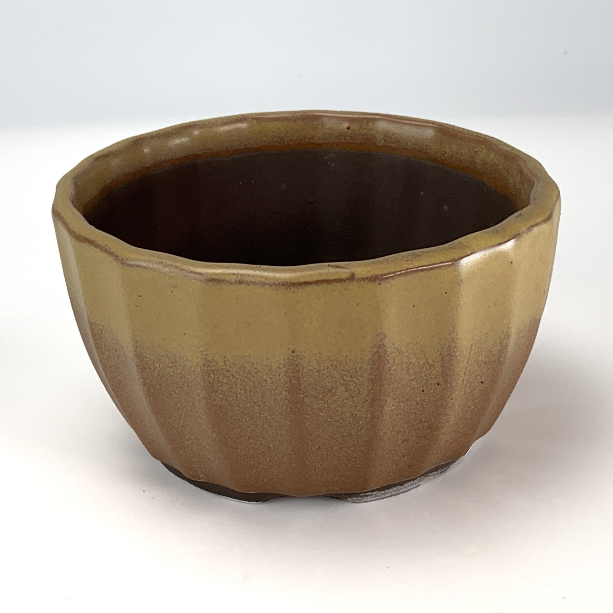 瀬戸焼　黄瀬戸　菊紋　水注 KIZETO（黄瀬戸） Heuge