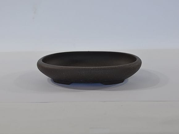 烏泥小判【6号】【盆栽鉢】【常滑焼】を販売｜盆栽妙 – 盆栽妙 本店