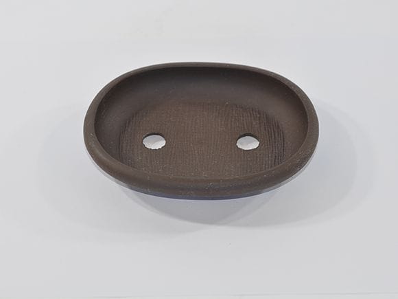 烏泥小判【6号】【盆栽鉢】【常滑焼】を販売｜盆栽妙 – 盆栽妙 本店
