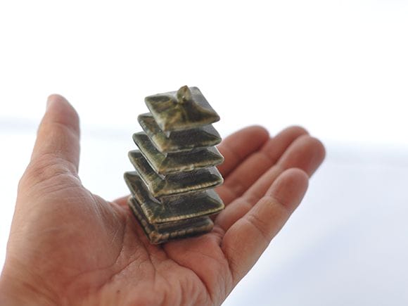 盆栽飾り グリーン五重塔を販売｜盆栽妙 – 盆栽妙 本店