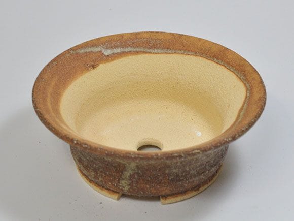 信楽焼の植木鉢6号 つづみ型の販売｜山野草鉢はミニ鉢屋 – 盆栽妙 本店