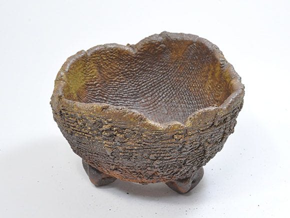 信楽焼の植木鉢5.5号 丸中深(イラボ)の販売｜おしゃれな鉢は盆栽妙
