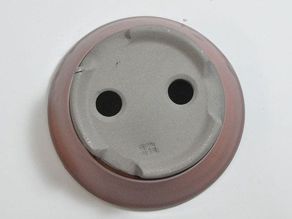 【瀬戸焼】4号鉢 茶丸