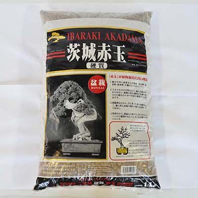 硬質赤玉土【中粒10mm-LL】二本線  重さ:10kg  内容量:14L