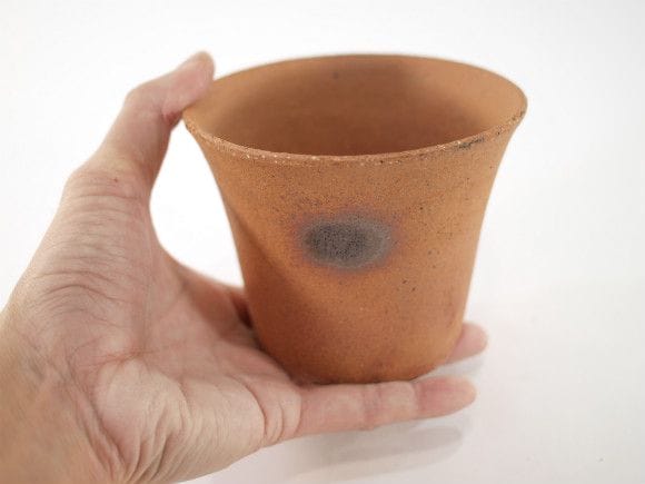 【信楽焼】【植木鉢】吹そり 3.5号鉢