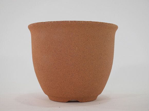 【信楽焼】【植木鉢】胴丸 4号鉢
