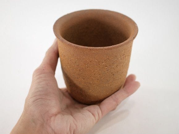 【信楽焼】【植木鉢】切立ラン 3号鉢