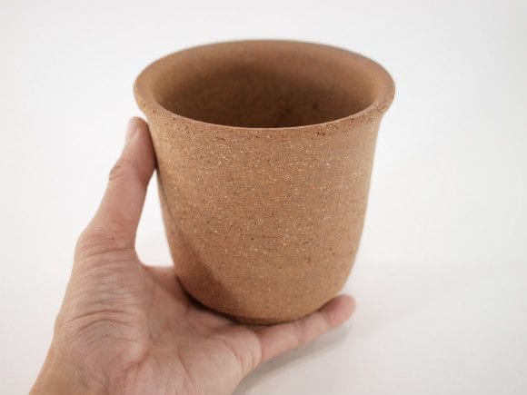 【信楽焼】【植木鉢】切立ラン 3.5号鉢
