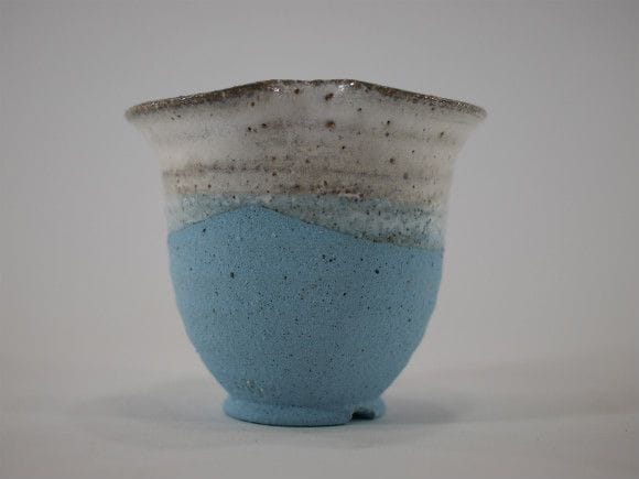 植木鉢】【陶器鉢】 ブルー花型 3号鉢を販売｜盆栽妙 – 盆栽妙 本店