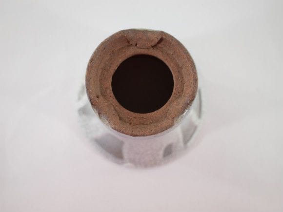 【信楽焼】【植木鉢】白マットセッコク鉢 3号鉢