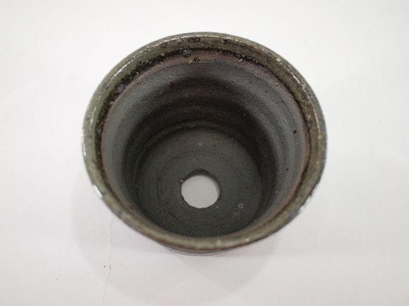 植木鉢】【陶器鉢】 緑釉ソリ中深 3号鉢を販売｜盆栽妙 – 盆栽妙