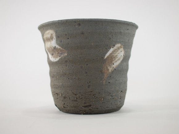 植木鉢】【陶器鉢】 飛白釉ソリ深 3.5号鉢を販売｜盆栽妙 – 盆栽
