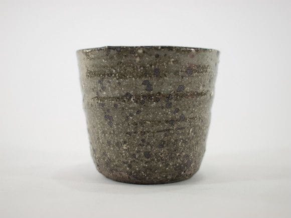 【信楽焼】【植木鉢】緑釉切立 2.5号鉢