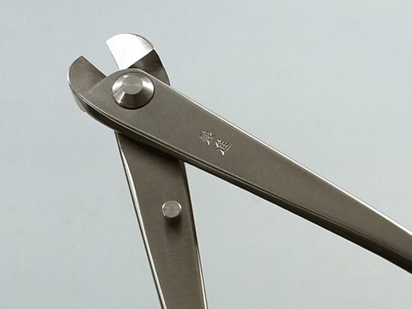 盆栽道具　ステンレス　針金切 小　全長180mm　NO.814