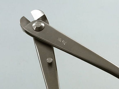 盆栽道具　ステンレス　針金切 小　全長180mm　NO.814