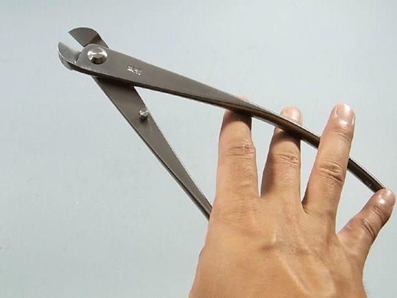 盆栽道具 ステンレス 針金切 大 全長200mm NO.815の販売｜針金切の盆栽