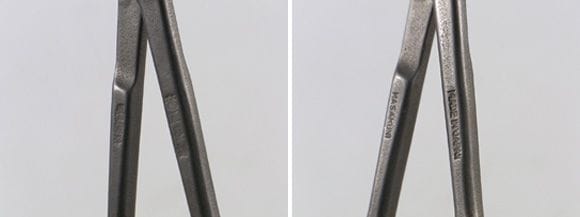 盆栽道具 針金切小鋏　(昌国作)　　全長　115mm　No.M9　(7037)