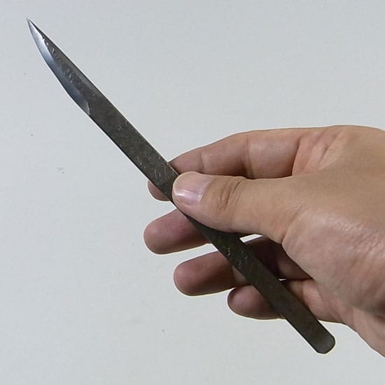 神・舎利作り彫刻刀 ナギナタ型 No.87N