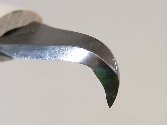 神・舎利作り彫刻刀　(三木章作) No.8718