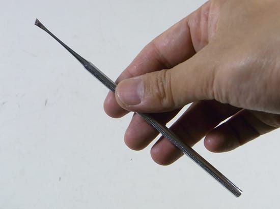 小品、ミニ盆栽用神・舎利削り　斜め型 No.87X