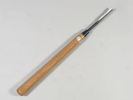 盆栽道具　長柄　彫刻刀 (丸刀)　6mm 　No.657