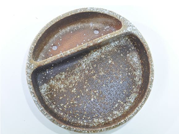 ミニビオトープ 鉢 水盤  岩石丸ミニ　10号　幅31cm×高7cm