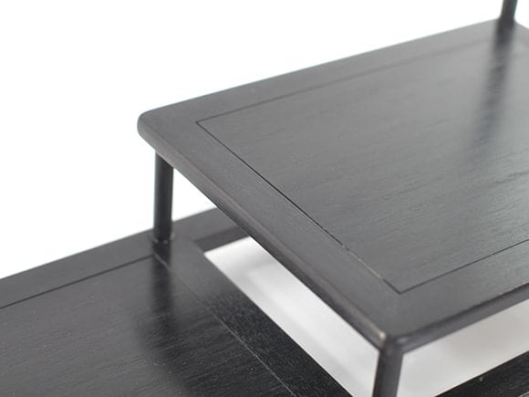 盆棚　小品、豆盆栽用棚 盆栽飾り卓 盆栽飾り台 「小品飾り棚（富士）60型」 箱卓 飾台 席飾り